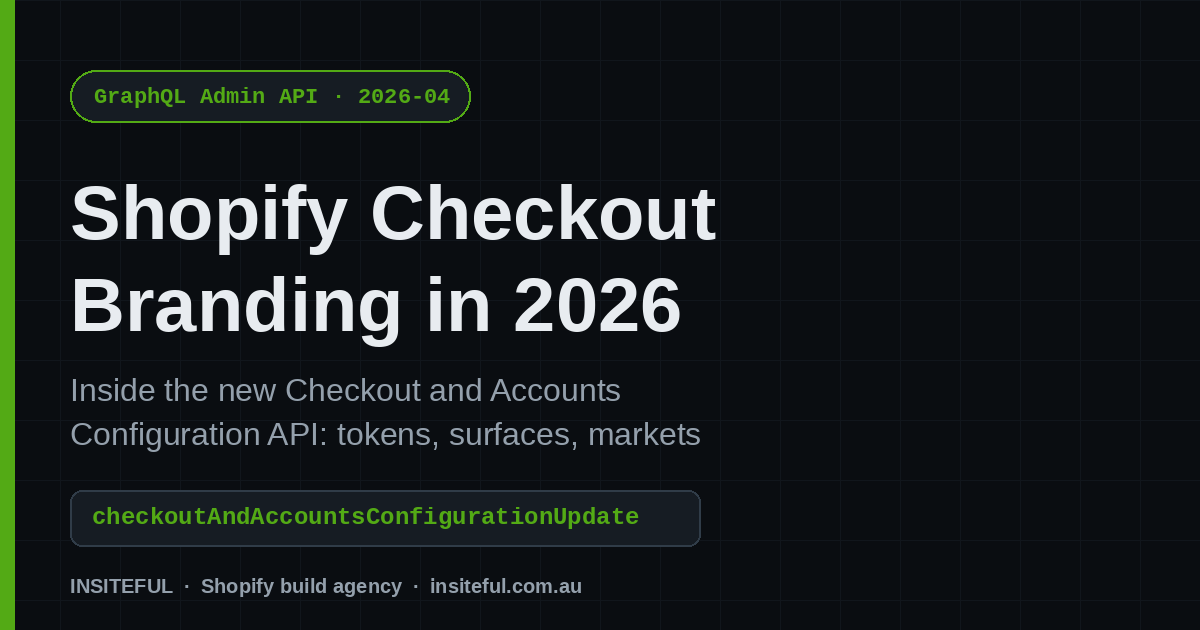 featured checkout branding
