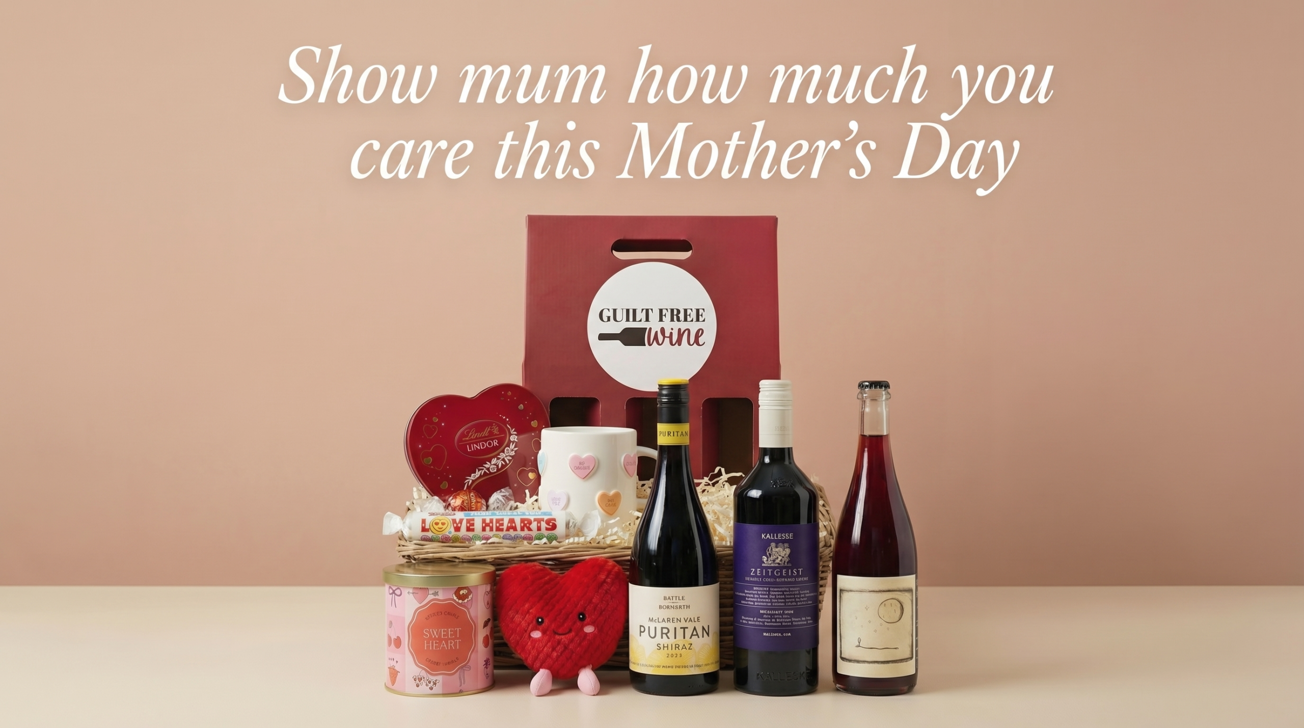 Guilt Free Wine homepage banner