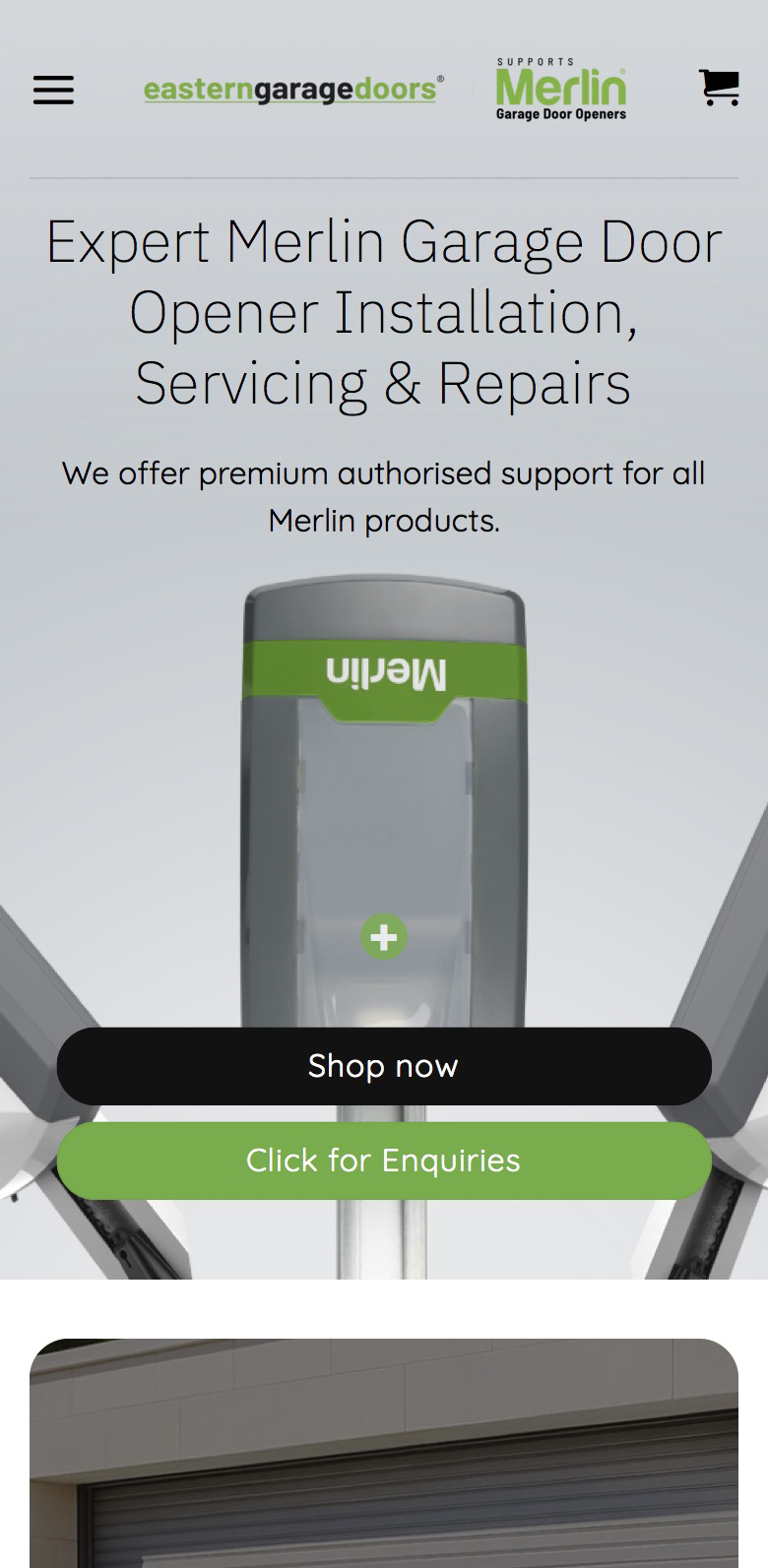 Merlin Garage Door Opener trusts Insiteful