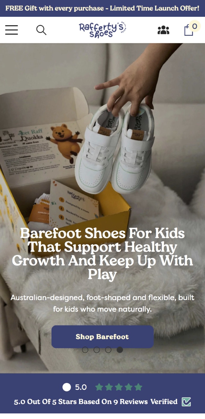 Rafferty's Shoes trusts Insiteful